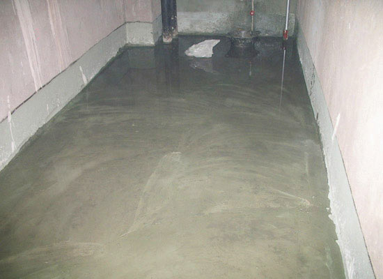 地面防水材料及处理方法